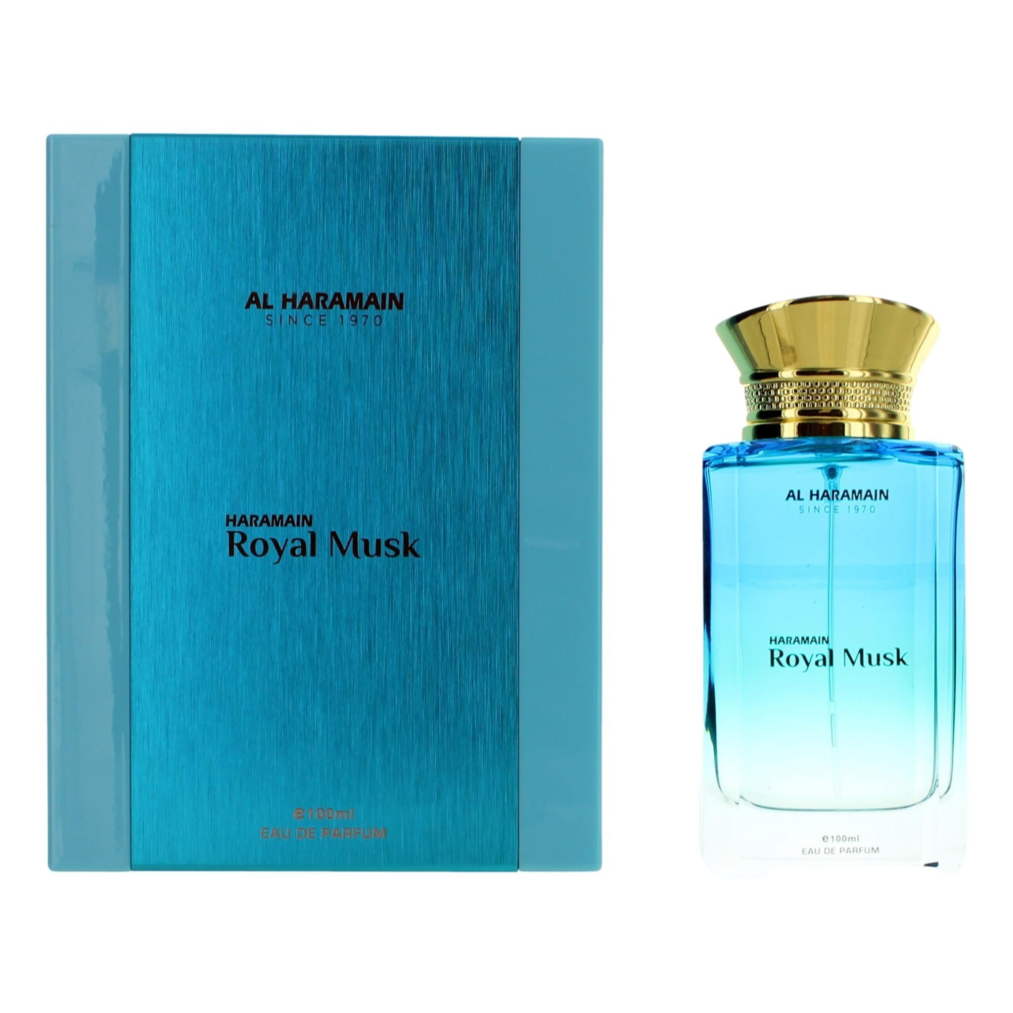 Bottle of Royal Musk by Al Haramain, 3.4 oz Eau De Parfum Spray for Unisex